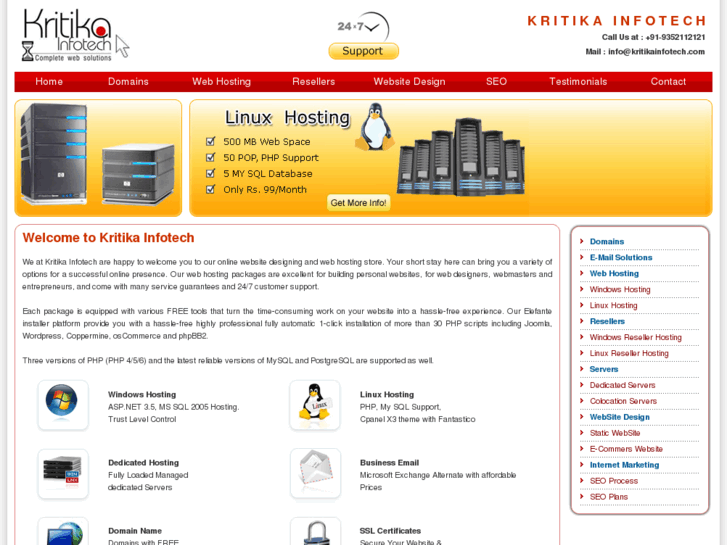 www.kritikainfotech.com