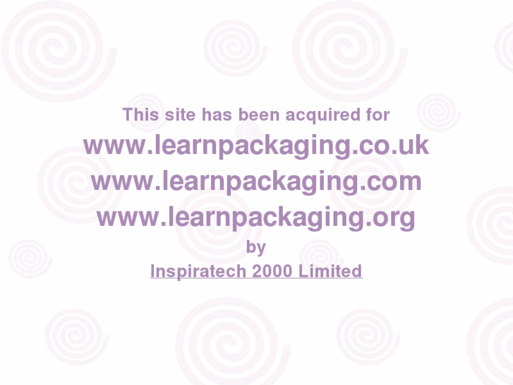 www.learnpackaging.co.uk