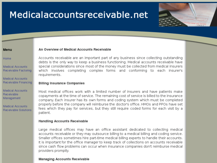 www.medicalaccountsreceivable.net