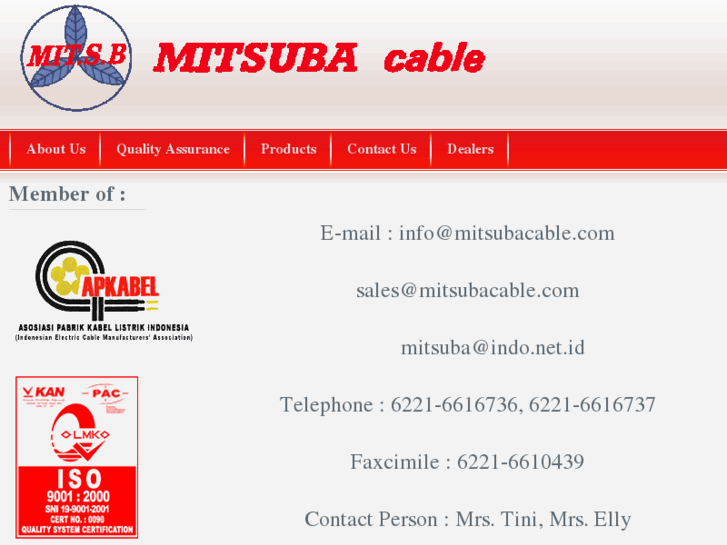 www.mitsubacable.com