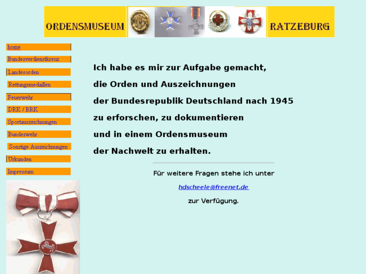 www.ordensmuseum-ratzeburg.com