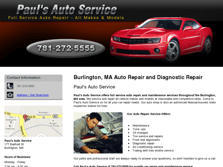 www.paulsautoserviceandrepair.com