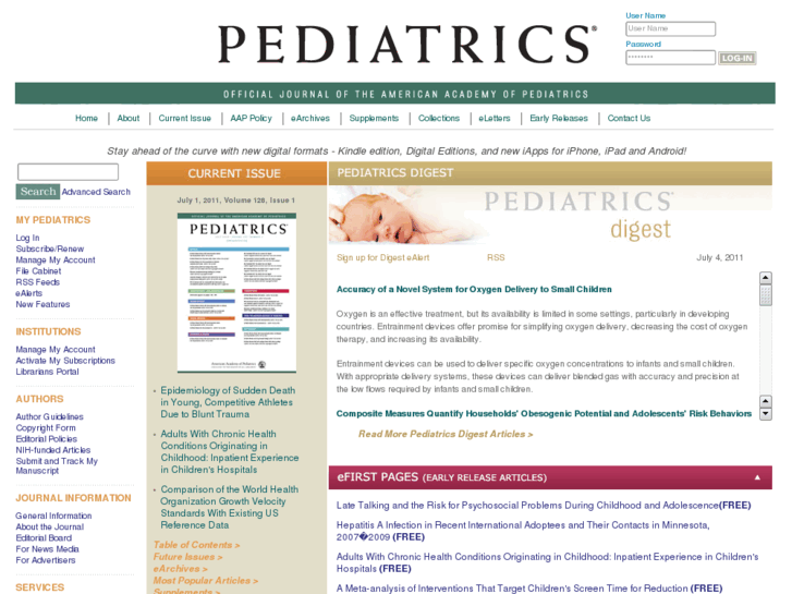 www.pediatrics.org