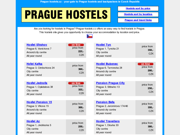 www.prague-hostels.cz