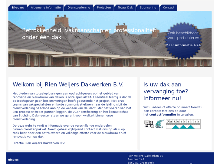 www.rienweijersdakwerken.nl