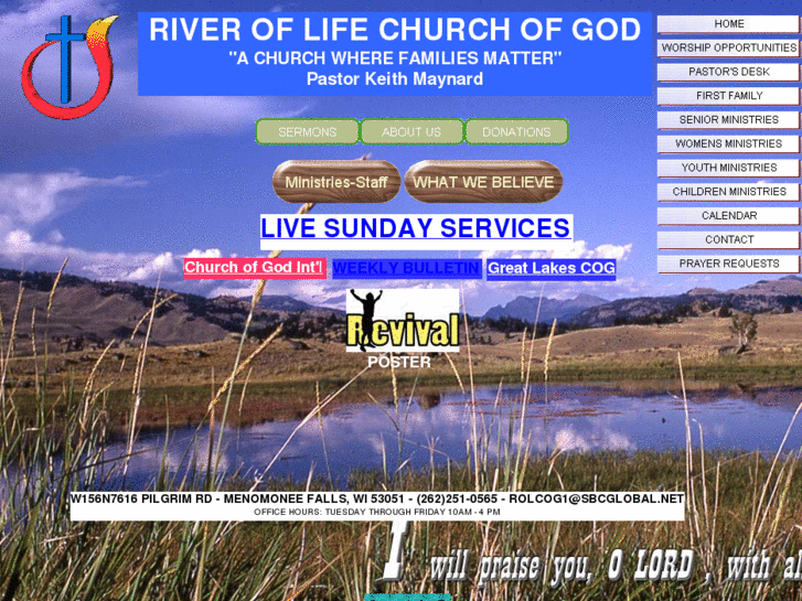 www.riveroflifechurchofgod.net