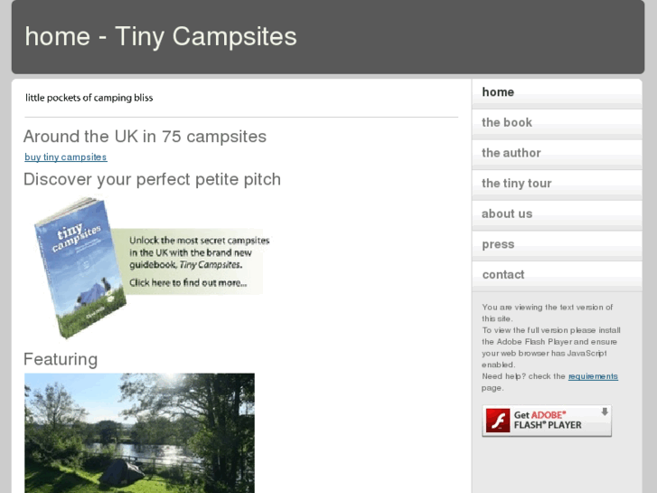 www.tinycampsites.co.uk