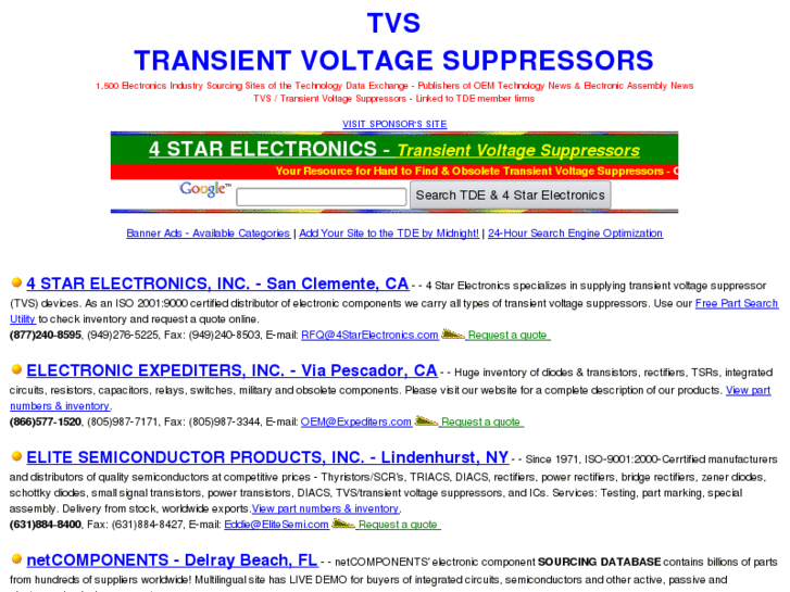 www.transientvoltagesuppressors.com