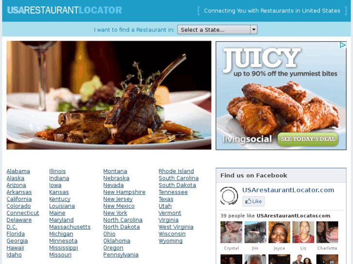 www.usarestaurantlocator.com