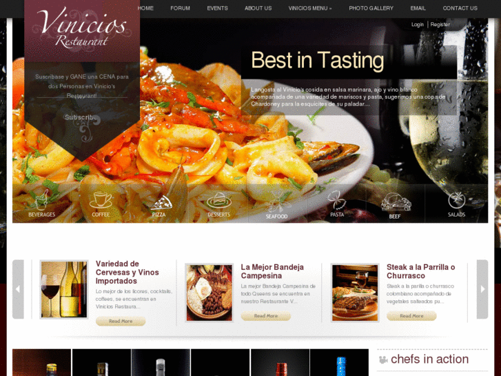 www.viniciorestaurant.com