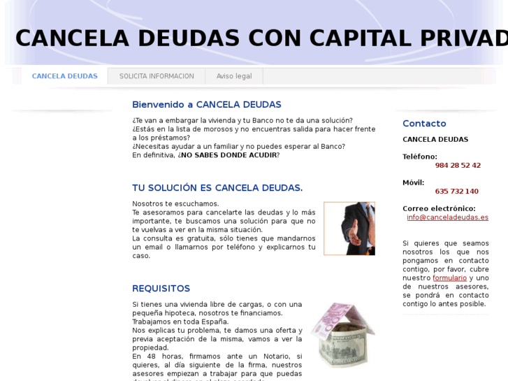 www.canceladeudas.es