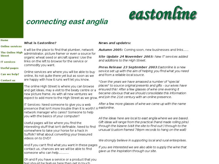 www.eastonline.co.uk