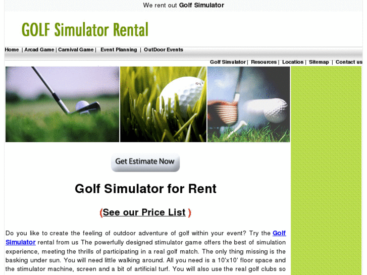 www.golf-simulator-rental.com