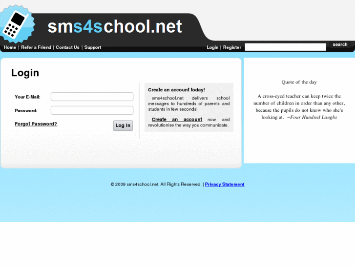 www.sms4school.net