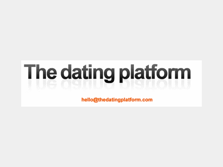 www.thedatingplatform.com