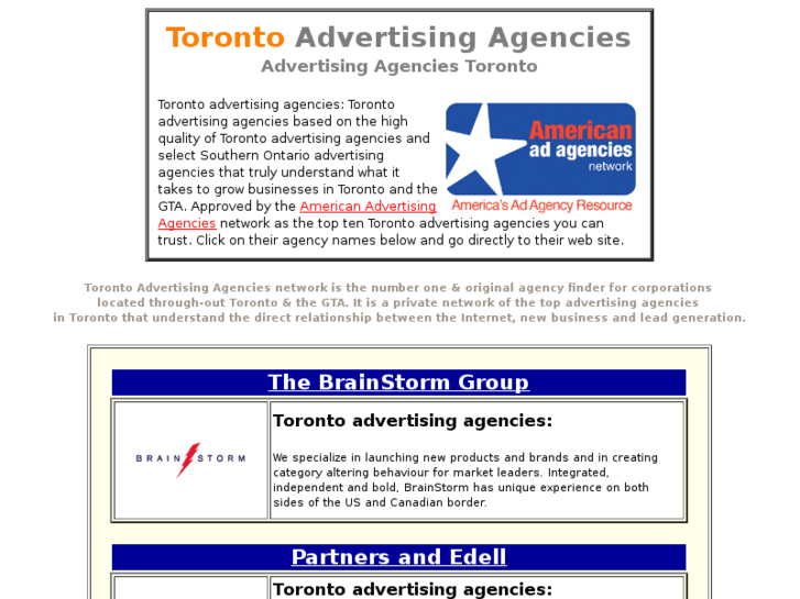 www.torontoadagencies.com