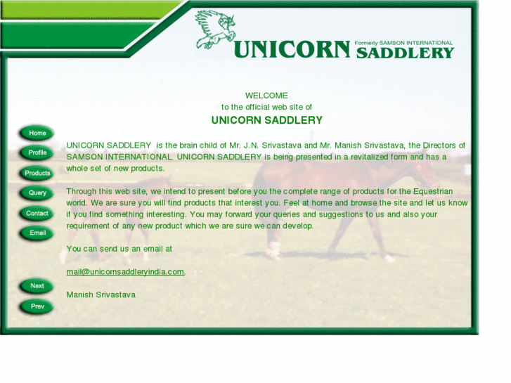 www.unicornsaddleryindia.com