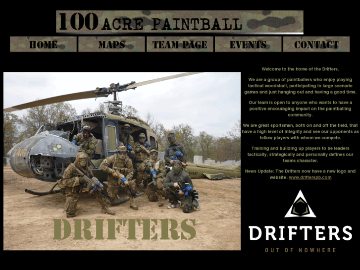 www.100acrepaintball.com