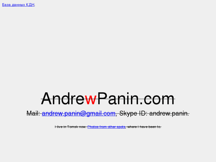 www.andrewpanin.com