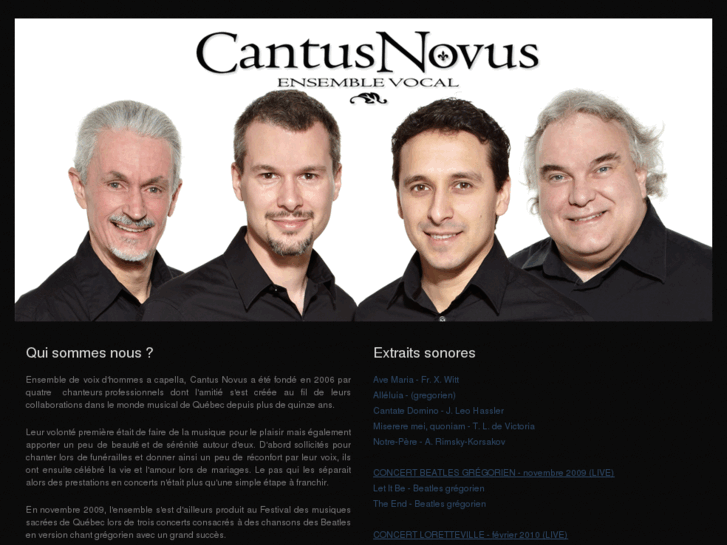 www.cantusnovus.com