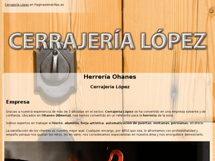 www.cerrajerialopez.com