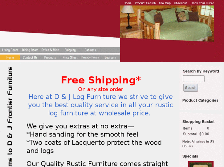 www.djlogfurniture.com