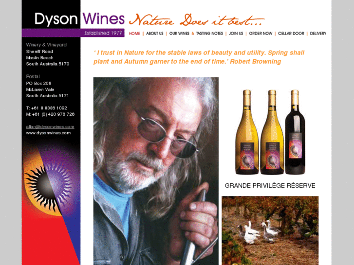 www.dysonwines.com