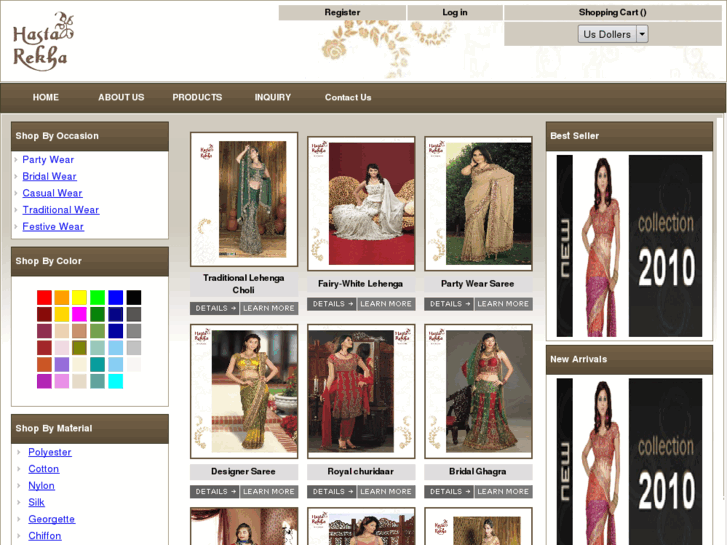 www.hastarekha-bridalwear.com