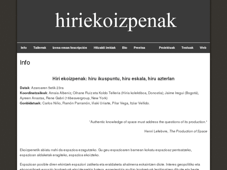 www.hiriekoizpenak.net