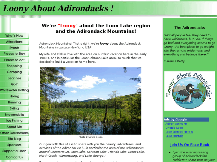 www.loony-about-adirondacks.com