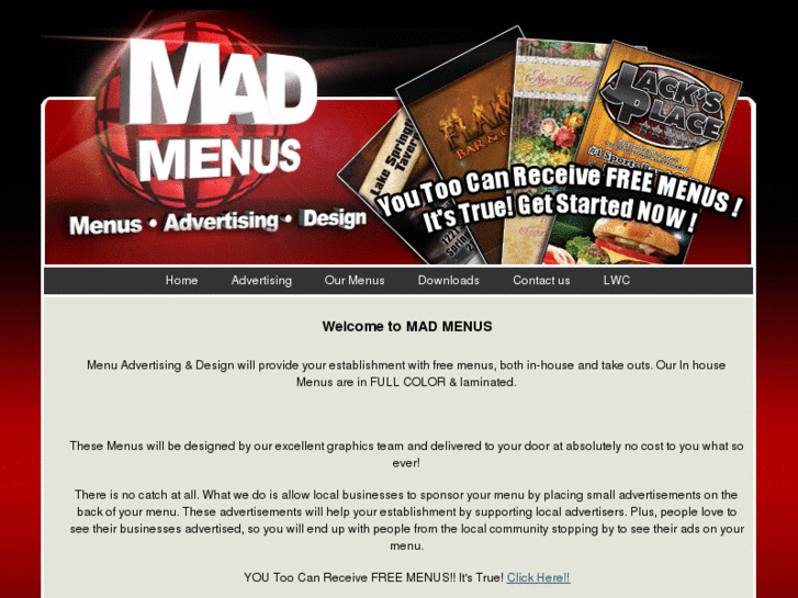 www.madmenus.net
