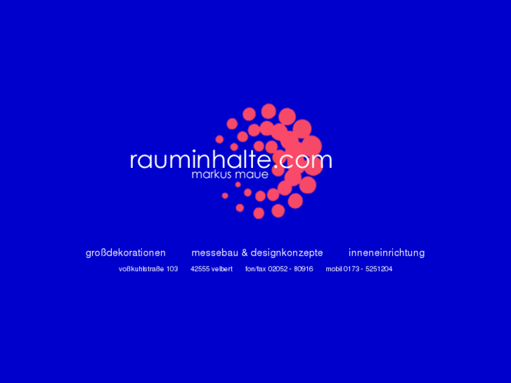 www.rauminhalte.com