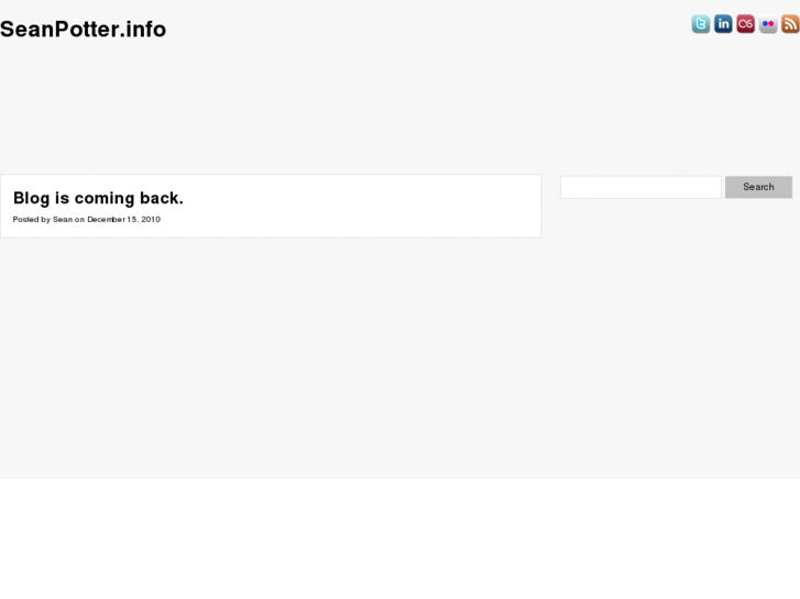 www.seanpotter.info