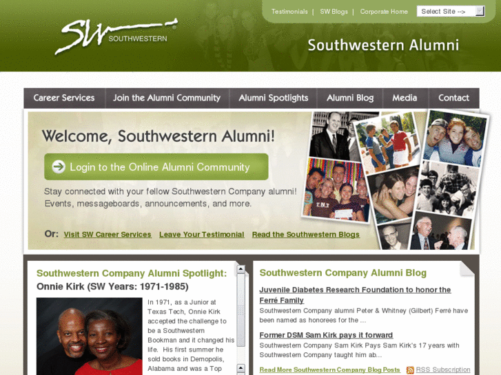 www.southwesterncompanyalumni.com