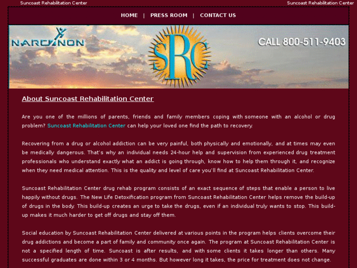 www.suncoast-rehabilitation-center.biz
