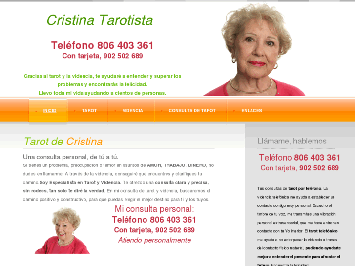 www.tarotdecristina.com