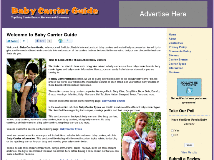 www.babycarriersguide.net