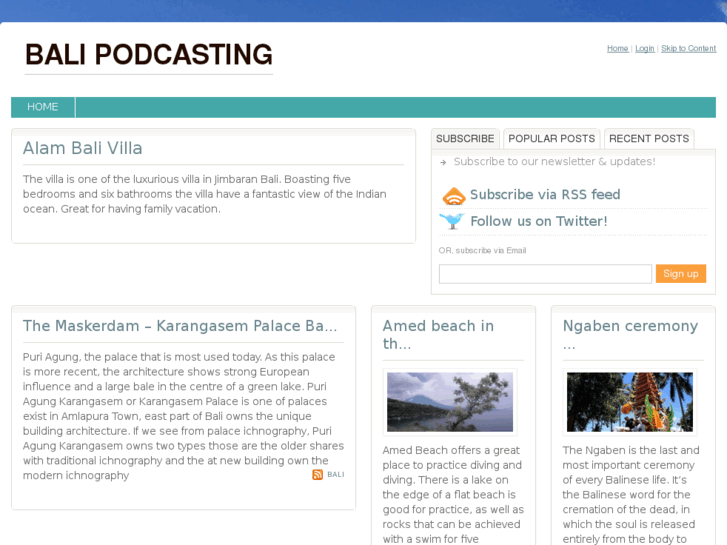 www.balipodcasting.com