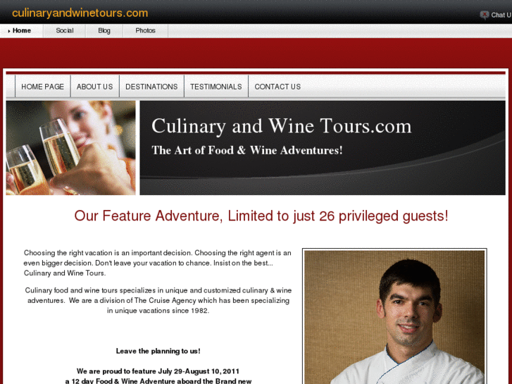 www.culinaryandwinetours.com