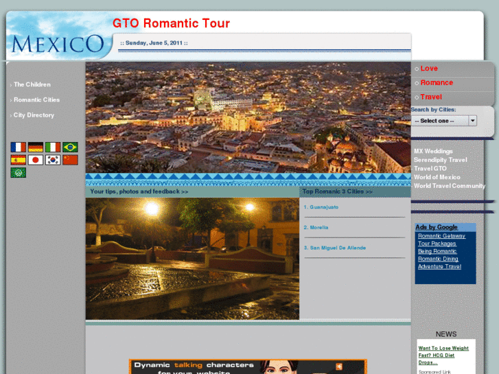 www.gtoromantictours.com