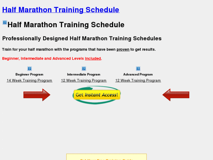 www.halfmarathontrainingschedule.net