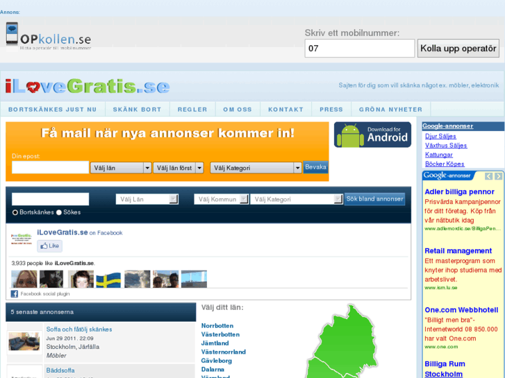 www.ilovegratis.se