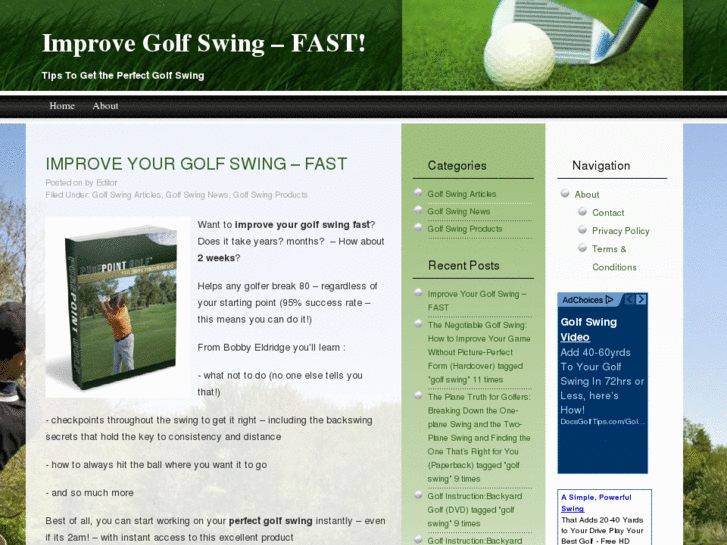 www.improvegolfswingfast.com