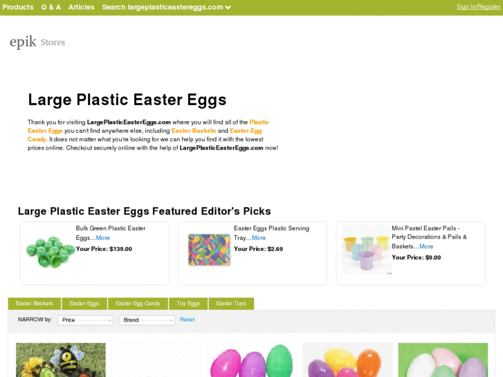 www.largeplasticeastereggs.com