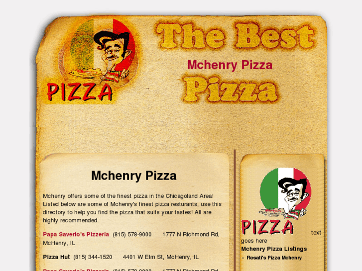 www.mchenrypizzas.com