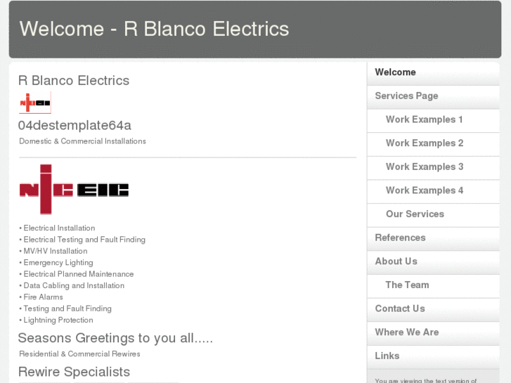 www.rblancoelectrics.biz