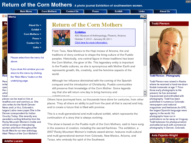 www.returnofthecornmothers.com