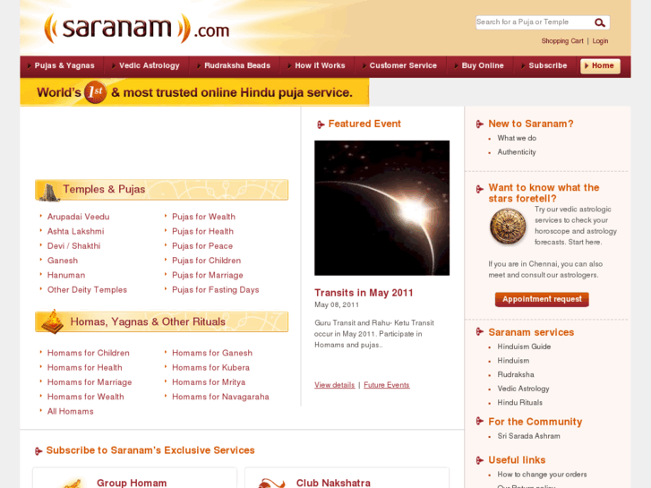 www.saranam.com