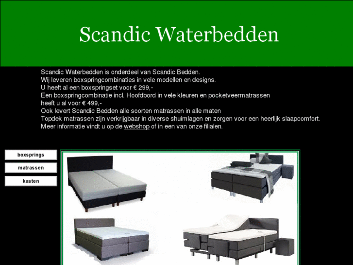 www.scandicwaterbedden.nl