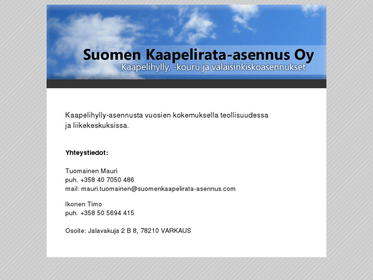 www.suomenkaapelirata-asennus.com